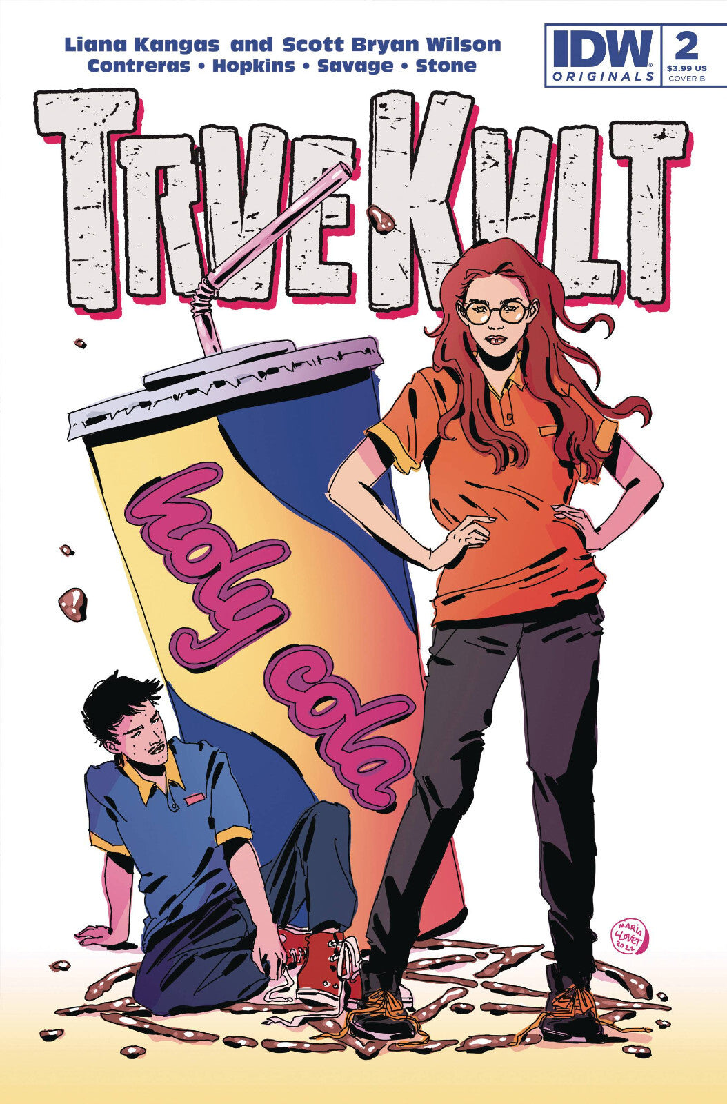 TRVE KVLT #2 LLOVET VARIANT KANGAS WILSON