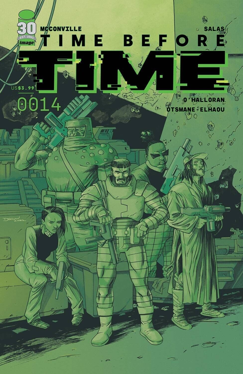 TIME BEFORE TIME #14 IMAGE COMICS 2022 McCONVILLE SHALVEY NM