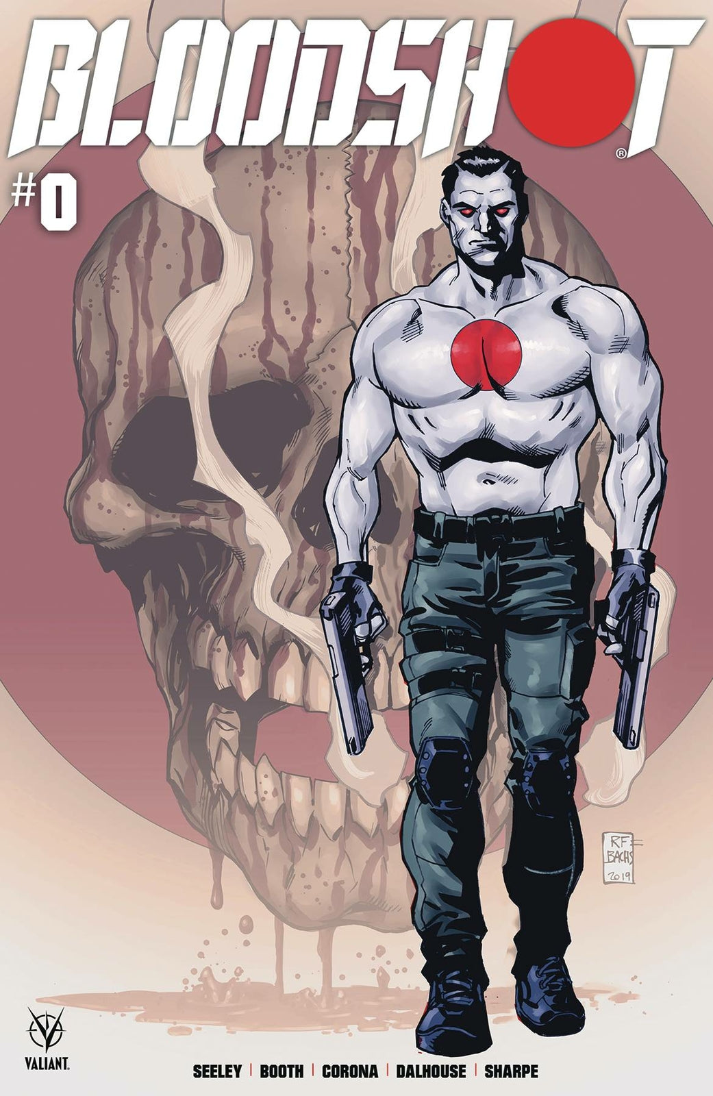 BLOODSHOT #0 COVER B BACHS VALIANT NM 1ST PRINT 2020