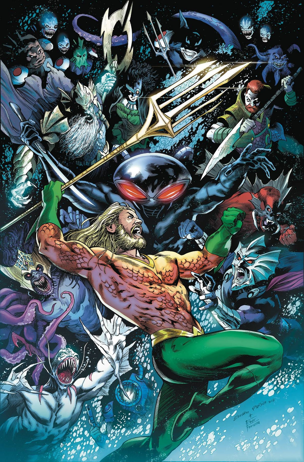AQUAMAN #42 DROWNED EARTH DC COMICS NM 1ST PRINT 2018