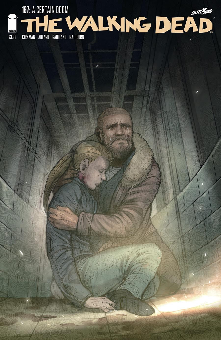 WALKING DEAD #167 15TH ANNIVERSARY BLIND BAG TAKEDA COLOR LOGO VARIANT NM