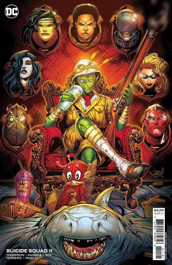 SUICIDE SQUAD #11 JONBOY MEYERS VARIANT NM 1ST PRINT DC COMICS 2021