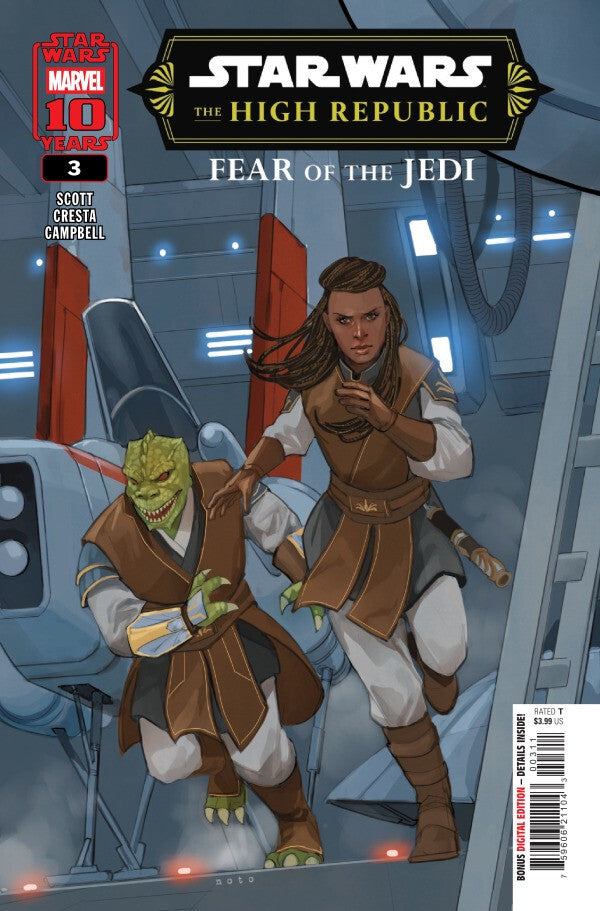 STAR WARS HIGH REPUBLIC FEAR OF THE JEDI #3 NM 1ST PRINT MAIN COVER MARVEL 2025
