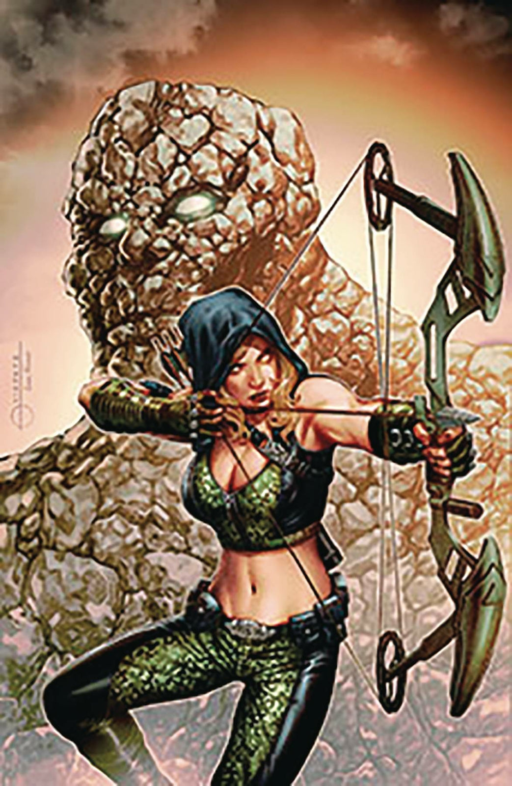 ROBYN HOOD VIGILANTE #5 COVER A VIGONTE ZENESCOPE NM 1ST PRINT 2020