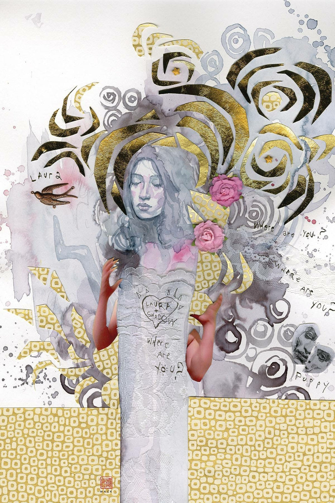 AMERICAN GODS MY AINSEL #3 NEIL GAIMAN MACK VARIANT NM 1ST PRINT DARK HORSE 2018