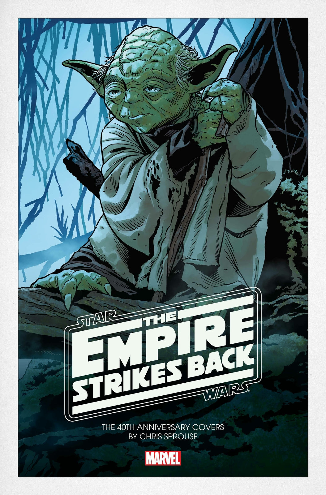 STAR WARS EMPIRE 40TH SPROUSE #1 YODA MAIN COVER 1st PRINT MARVEL COMICS