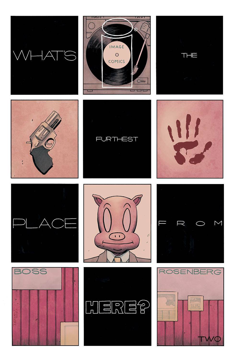 WHATS THE FURTHEST PLACE FROM HERE #2 CVR B SHALVEY IMAGE COMICS NM