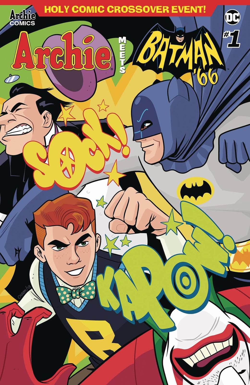 ARCHIE MEETS BATMAN 66 #1 COVER B CHARM DC NM