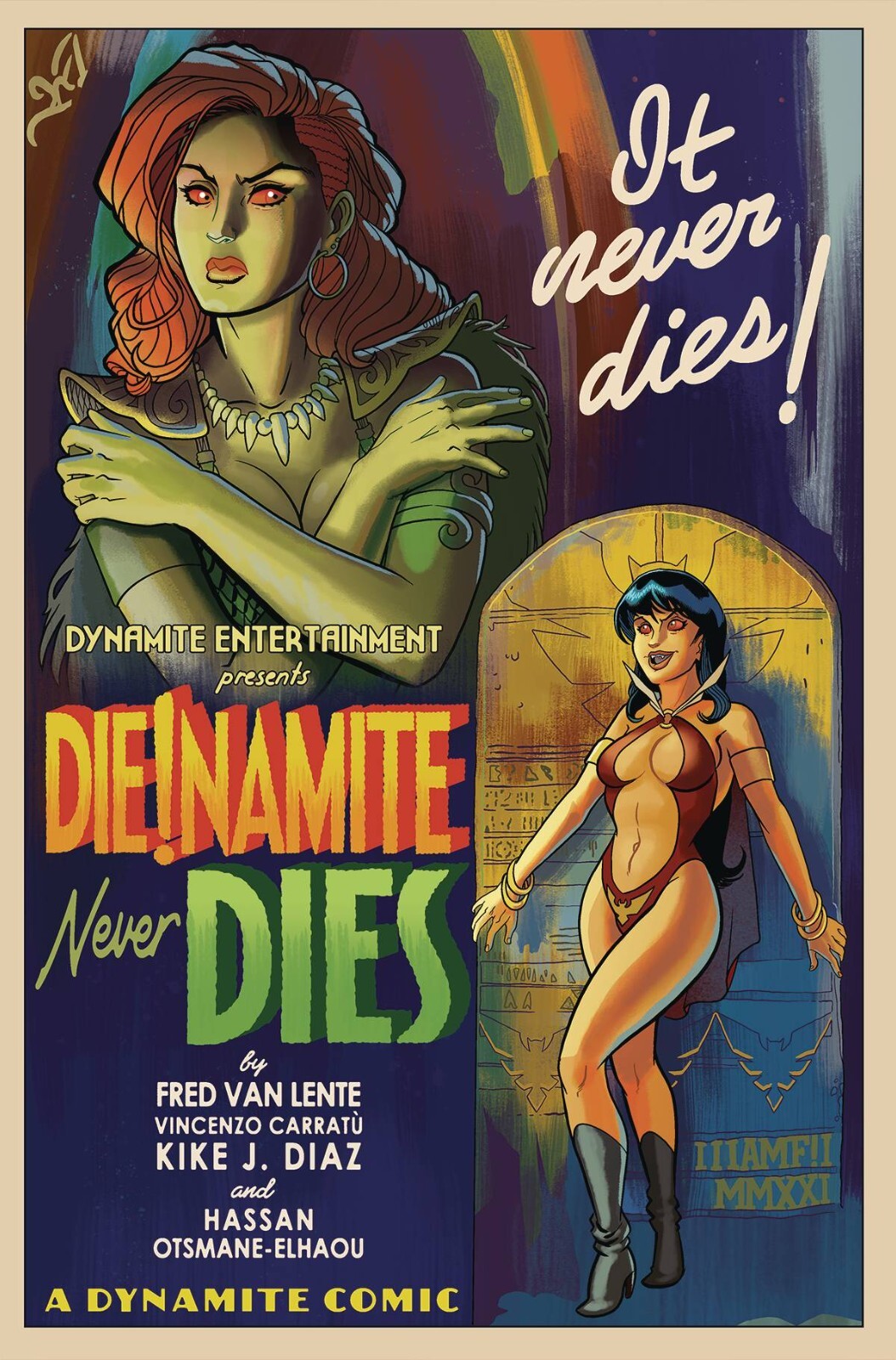 DIE!NAMITE NEVER DIES #1 COVER A FLEECS 2022 DYNAMITE NM