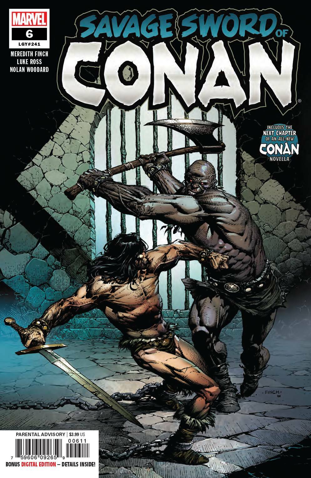 SAVAGE SWORD OF CONAN #6 MARVEL NM 1ST PRINT 2019