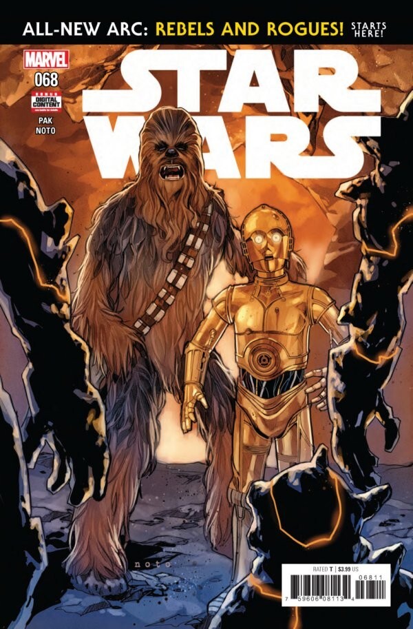 STAR WARS #68 MAIN COVER NM 1ST PRINT MARVEL COMICS 2019