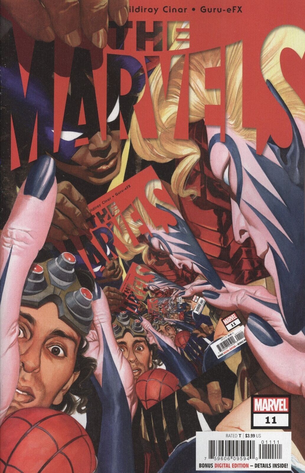 The Marvels #11 Cover A Alex Ross MARVEL 2022 NM Kurt Busiek