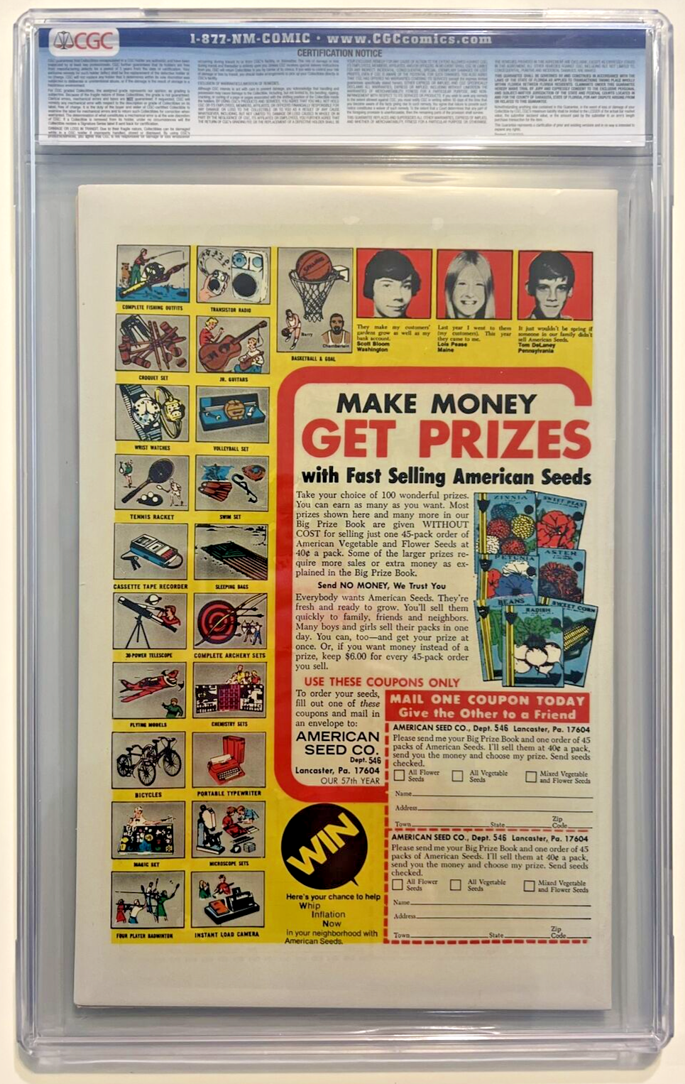 AVENGERS #135 CGC 9.0 MARVEL 1975 ORIGIN VISION ULTRON 5 WHITE PAGES