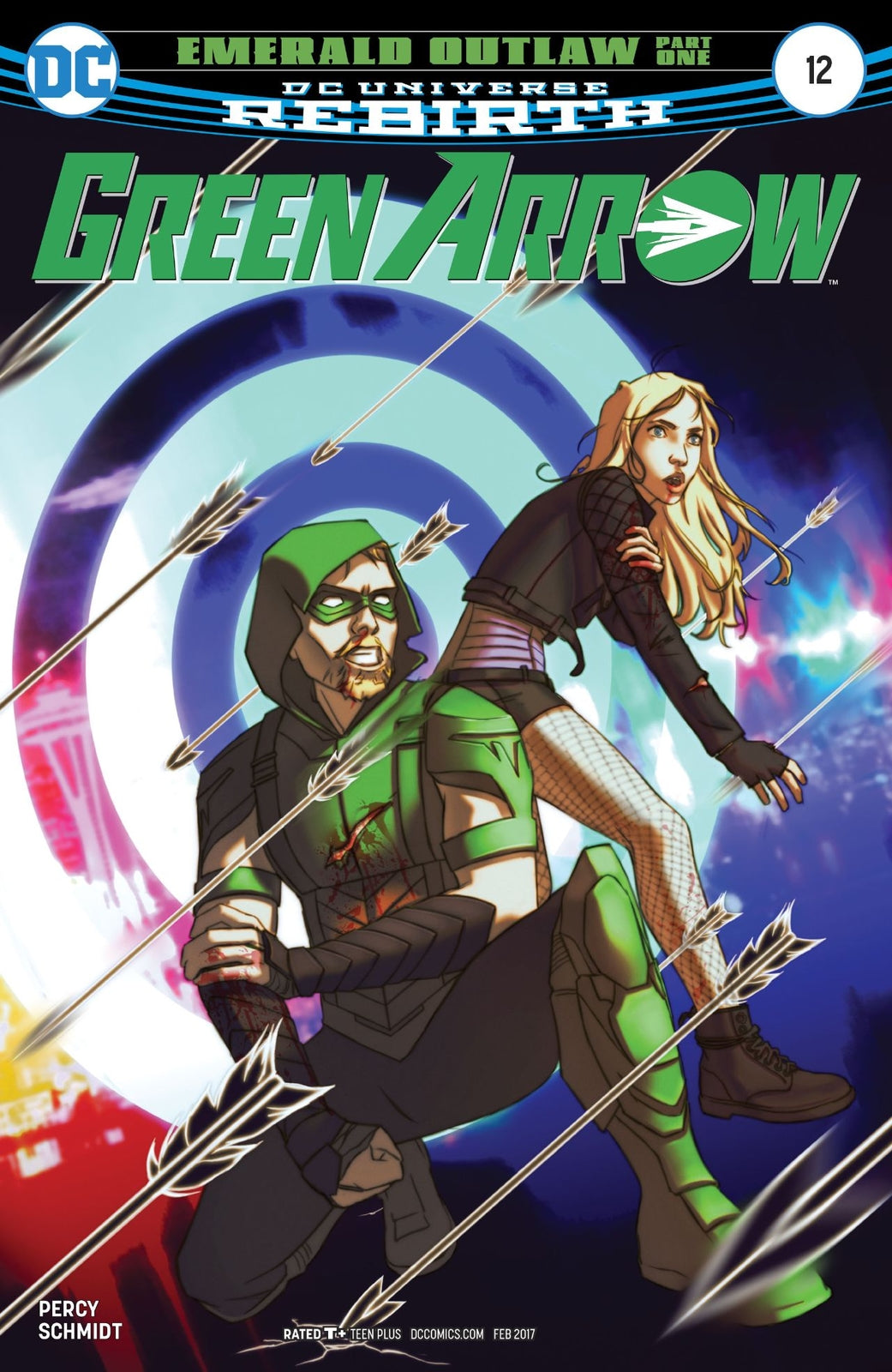 GREEN ARROW #12 MAIN COVER REBIRTH DC NM