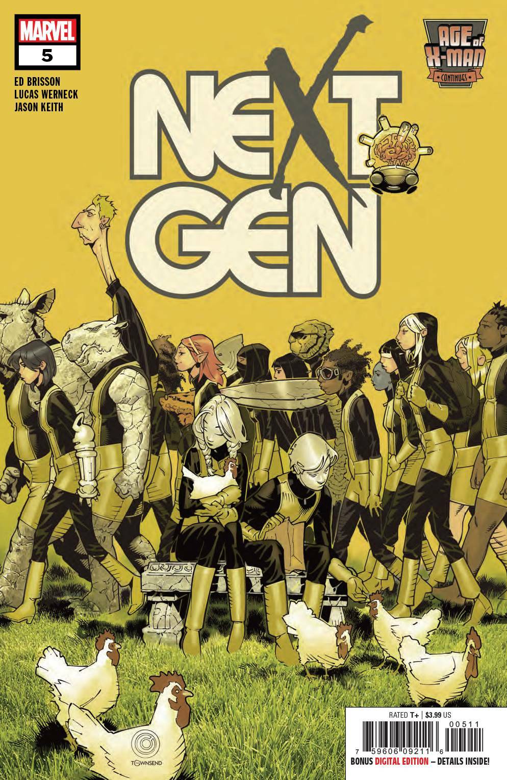 AGE OF X-MAN NEXTGEN #5 MARVEL NM 1ST PRINT 2019