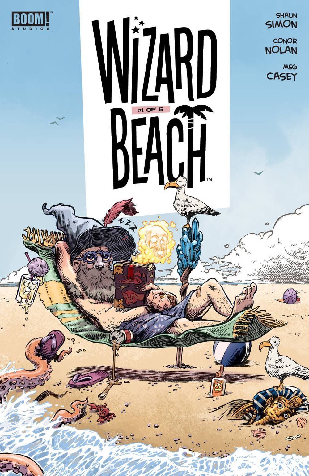 WIZARD BEACH #1 MAIN BOOM NM 1ST PRINT 2018
