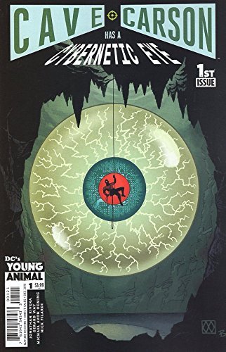 CAVE CARSON HAS A CYBERNETIC EYE #1 WAGNER VARIANT GERARD WAY DC NM 1st PRINT