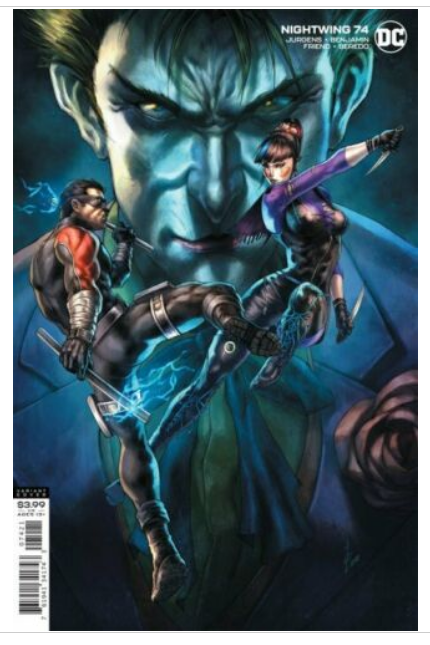 NIGHTWING #74 VARIANT COVER DC COMICS NM 1st PRINT 2020 JOKER WAR PUNCHLINE