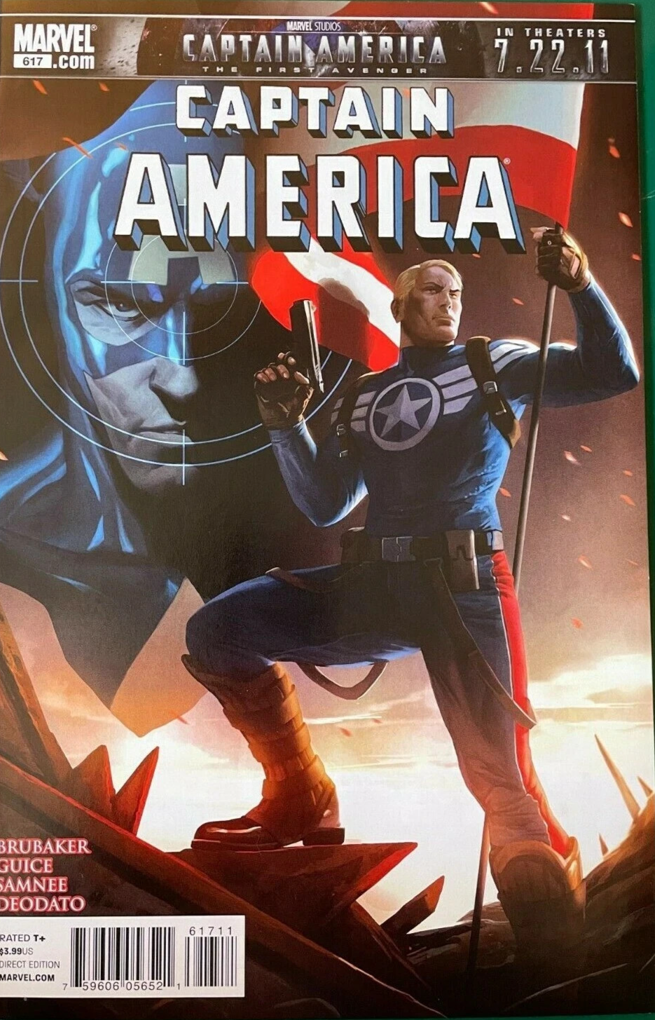 CAPTAIN AMERICA VOL 5 #617 ED BRUBAKER MARVEL NM 1st PRINT