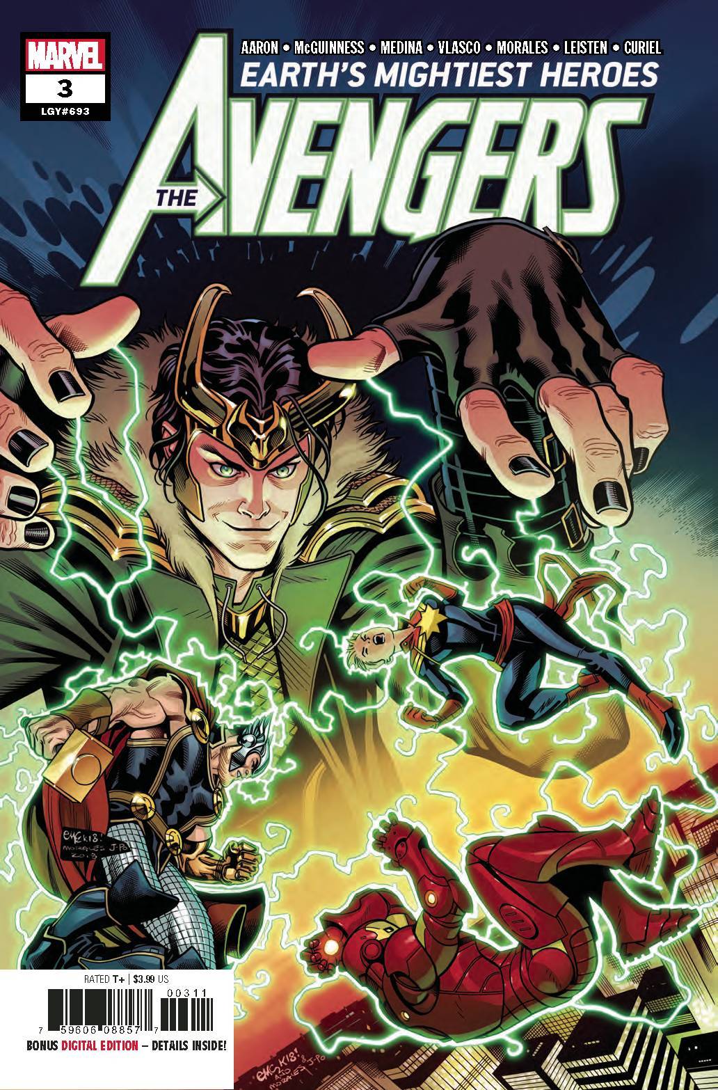 AVENGERS #3 MARVEL NM