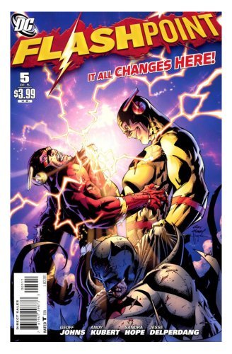 FLASHPOINT #5 WAR BETWEEN THE AMAZONS THE ATLANTIANS HAS ARRIVED NM 1ST PRINT