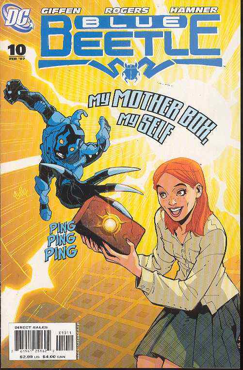 BLUE BEETLE #10 GIFFEN NM 1ST PRINT DC 2007