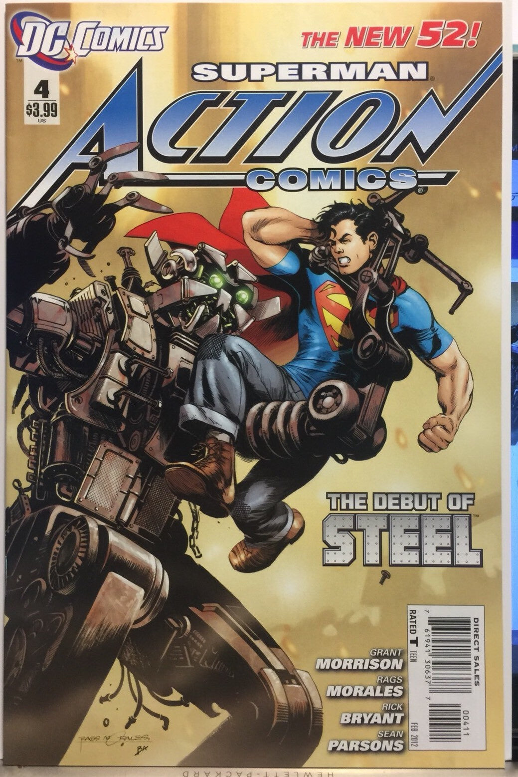 ACTION COMICS #4 SUPERMAN NM NEW 52 GRANT MORRISON 2012