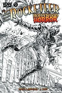 ROCKETEER HOLLYWOOD HORROR #2 "RI VARIANT" ROGER LANGRIDGE NM 1ST PRINT