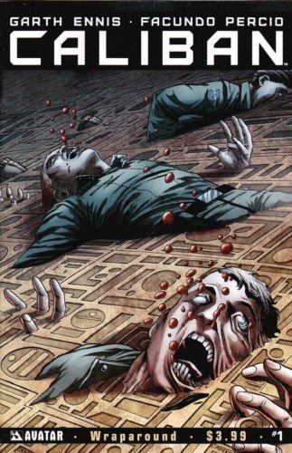 CALIBAN #1 WRAPAROUND COVER EDITION GARTH ENNIS AVATAR NM 1st PRINT