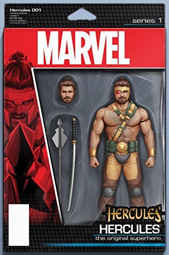 HERCULES #1 CHRISTOPHER ACTION FIGURE VARIANT NM 1ST PRINT