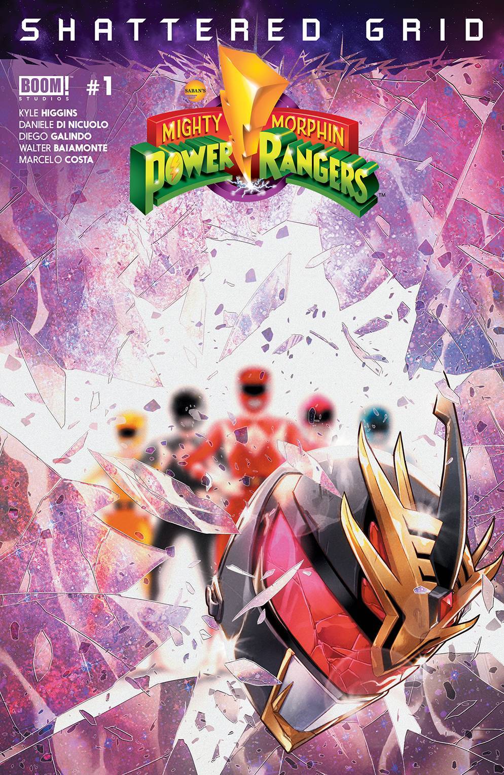 MIGHTY MORPHIN POWER RANGERS SHATTERED GRID #1 BOOM! NM