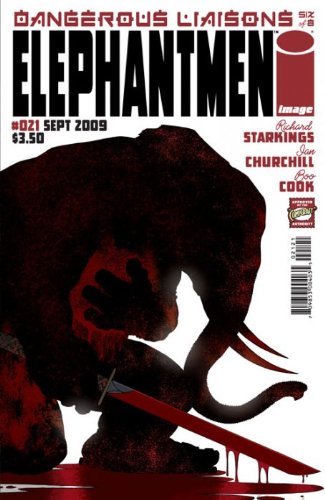 ELEPHANTMEN #21 CHURCHILL VARIANT NM 1ST PRINT
