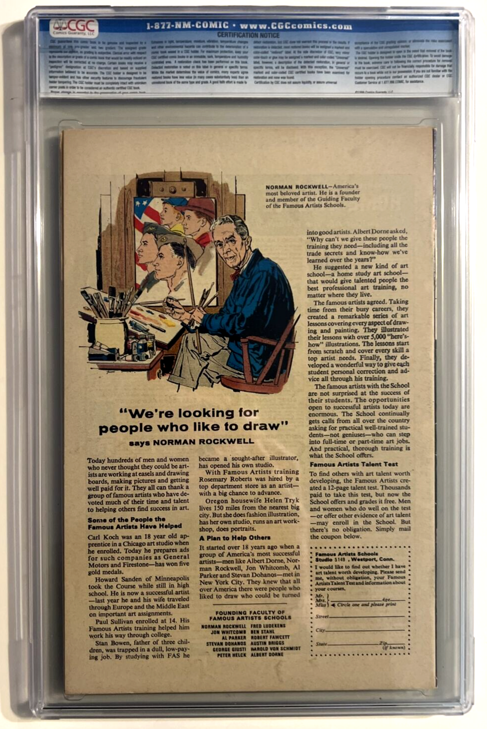 SGT FURY AND HIS HOWLING COMMANDOS #36 CGC 8.0 ROY THOMAS DICK AYERS MARVEL 1966