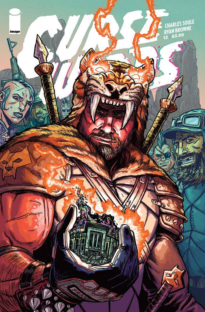 CURSE WORDS #12 COVER A BROWNE IMAGE NM