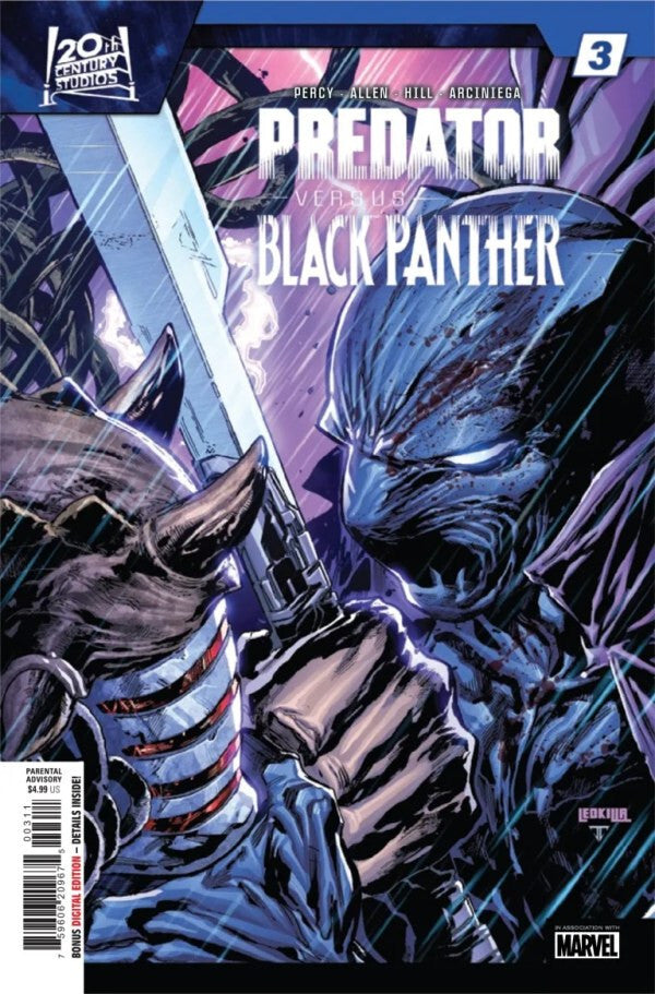 PREDATOR VS BLACK PANTHER #3 NM 1ST PRINT MAIN COVER MARVEL COMICS 2024