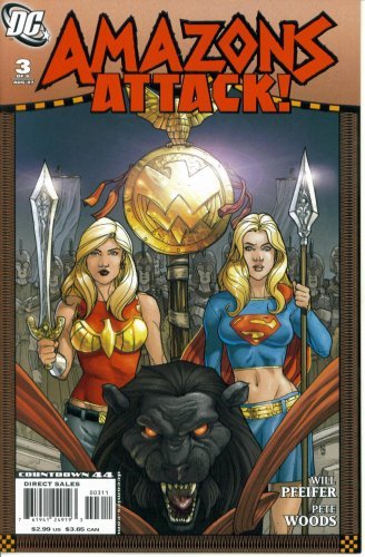 AMAZONS ATTACK #3 : THE ROAD TO HELL DC NM 1st PRINT
