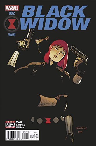 BLACK WIDOW #2 SAMNEE 2ND PRINT VAR Marvel NM 1st PRINT
