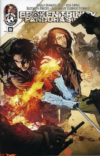 BROKEN TRINITY: PANDORA'S BOX #5 IMAGE NM 1st PRINT