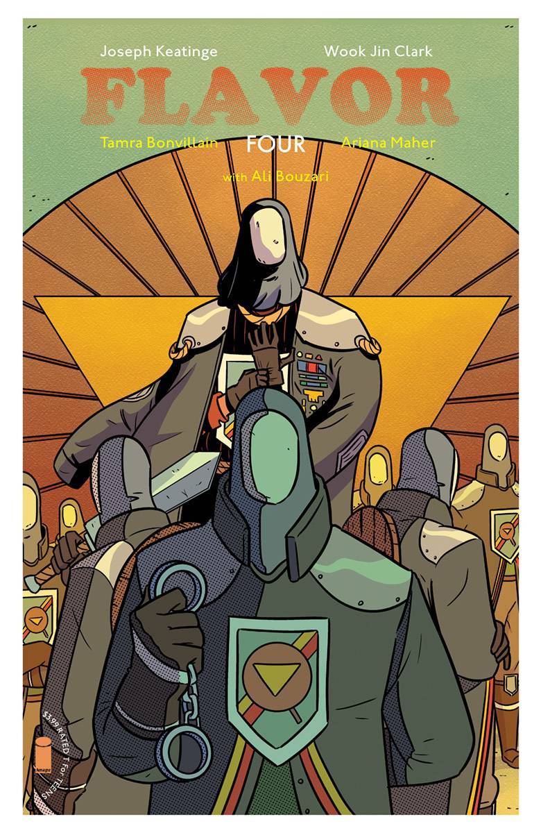 FLAVOR #4 JOSEPH KEATINGE NM 1ST PRINT IMAGE 2018