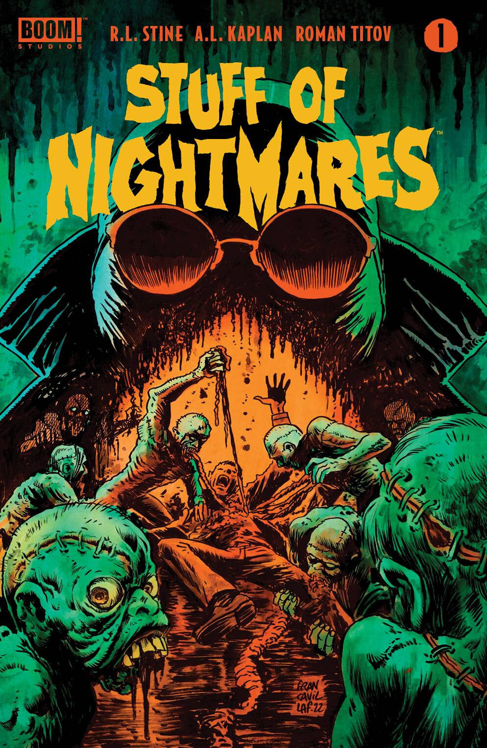 STUFF OF NIGHTMARES #1 COVER A FRANCAVILLA BOOM! STUDIOS NM 1st PRINT 2022