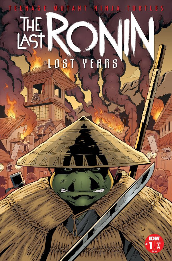 TMNT LAST RONIN LOST YEARS #1 NM 1ST PRINT MAIN COVER IDW 2023