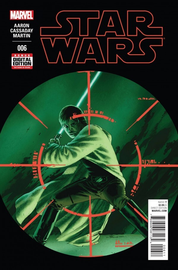 STAR WARS #6 MAIN COVER NM 1ST PRINT MARVEL COMICS 2015