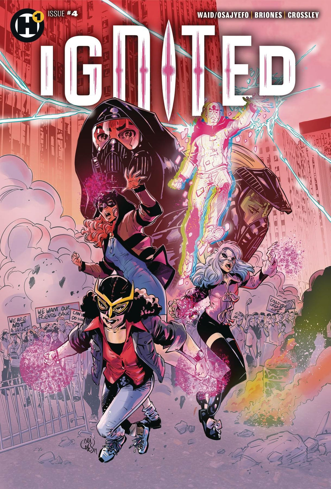 IGNITED HUMANOIDS INC. MARK WAID KWANZA OSAJYEFO YOU PICK #1 2 3 4