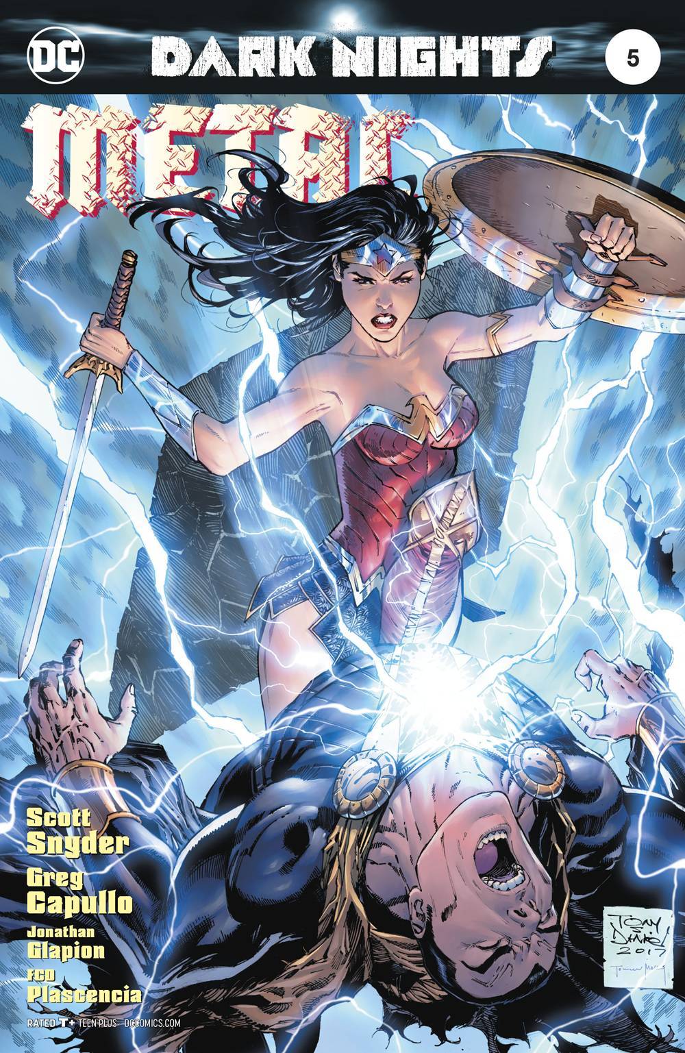 DARK NIGHTS METAL #5 DANIEL VARIANT ED GREG CAPULLO SCOTT SNYDER NM 1ST PRINT