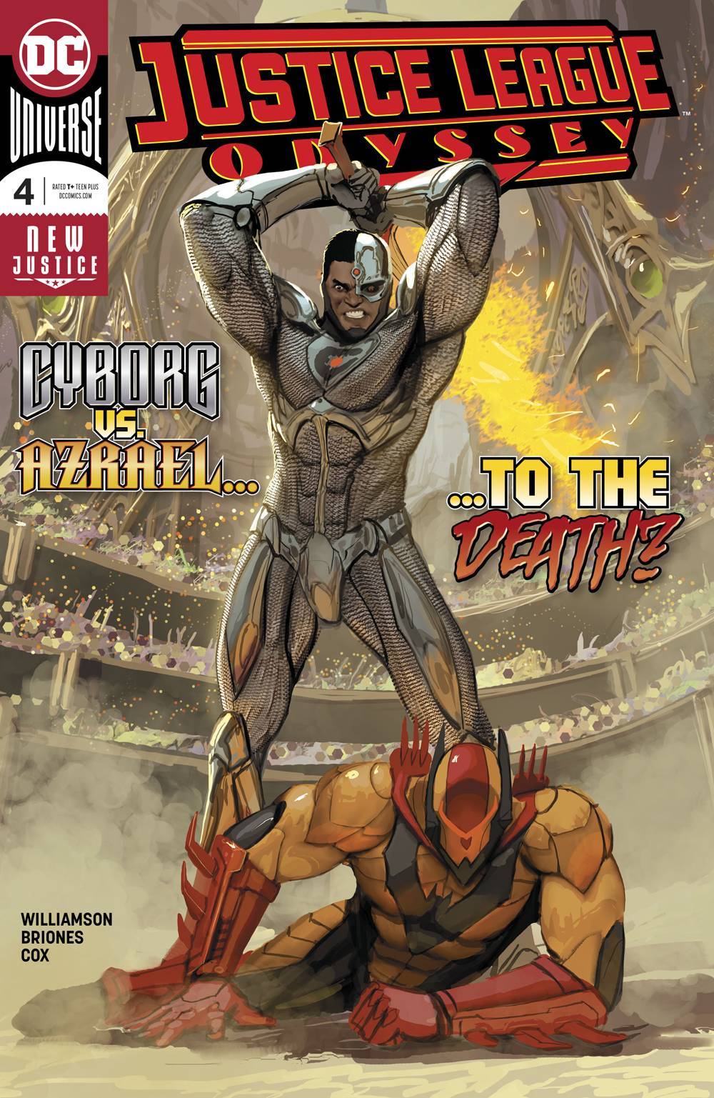 JUSTICE LEAGUE ODYSSEY #4 MAIN COVER DC COMICS NM 1ST PRINT 2019