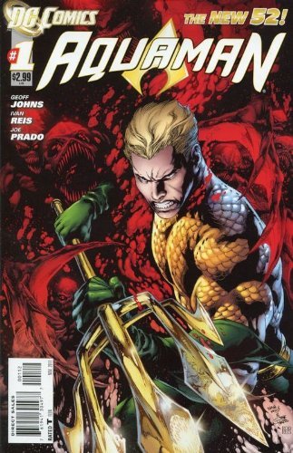 AQUAMAN VOL.5 #1 2ND PRINT VARIANT- THE TREACH APPEARANCE G.J. DC NM 2ND PRINT