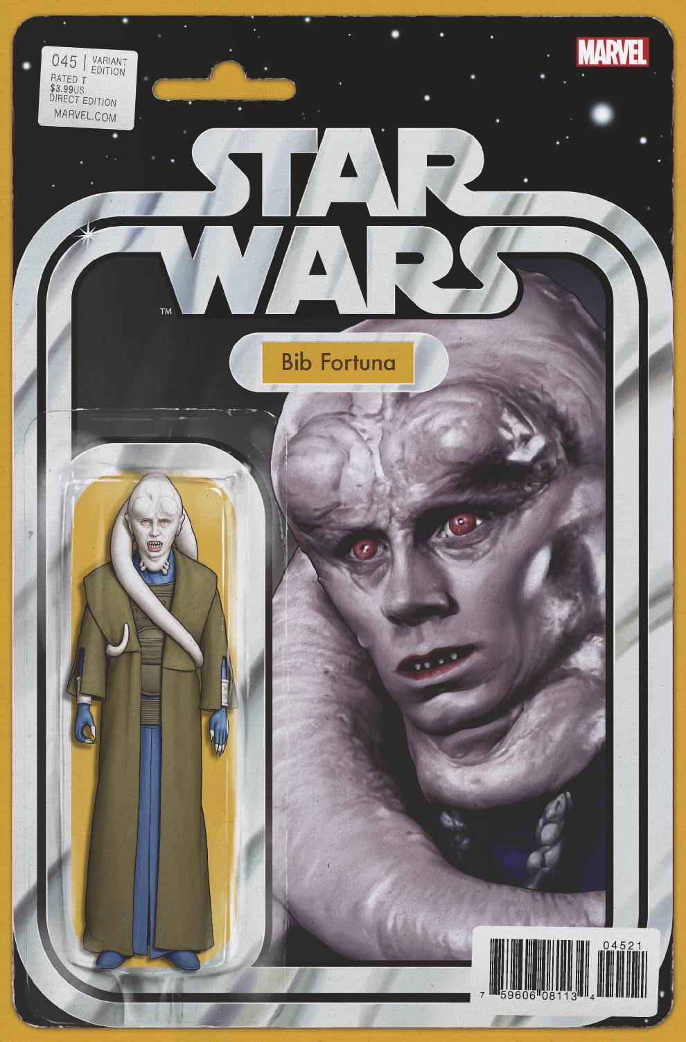 STAR WARS #45 CHRISTOPHER ACTION FIGURE VARIANT MARVEL NM