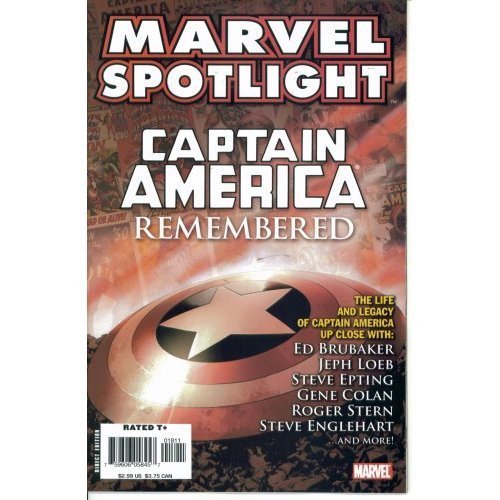MARVEL SPOTLIGHT : CAPTAIN AMERICA REMEMBERED (MARVEL COMICS) JOHN NM 1ST PRINT