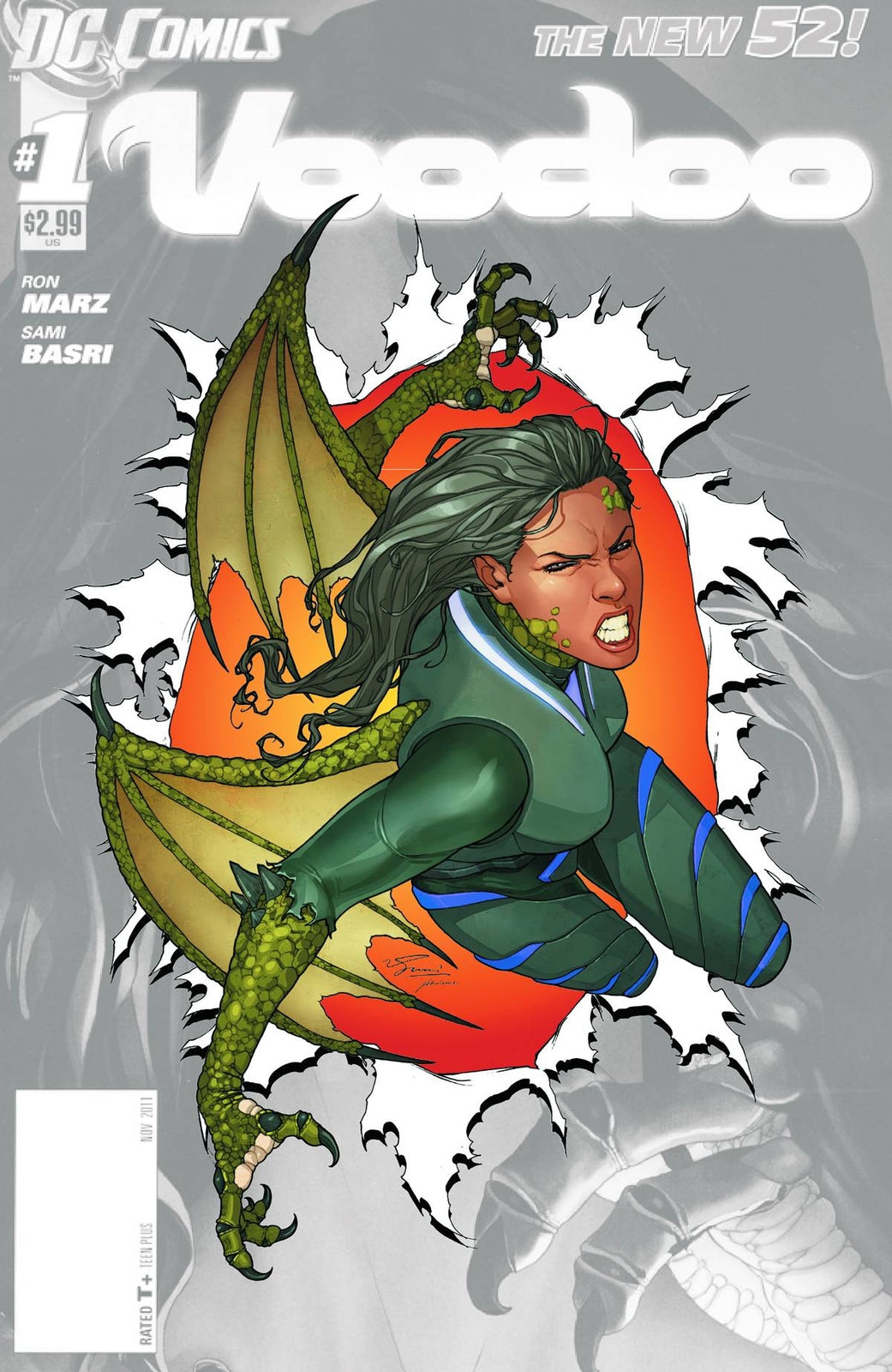 VOODOO #0 DC COMICS Joshua Williamson Sami Basri NM 2012 new 52