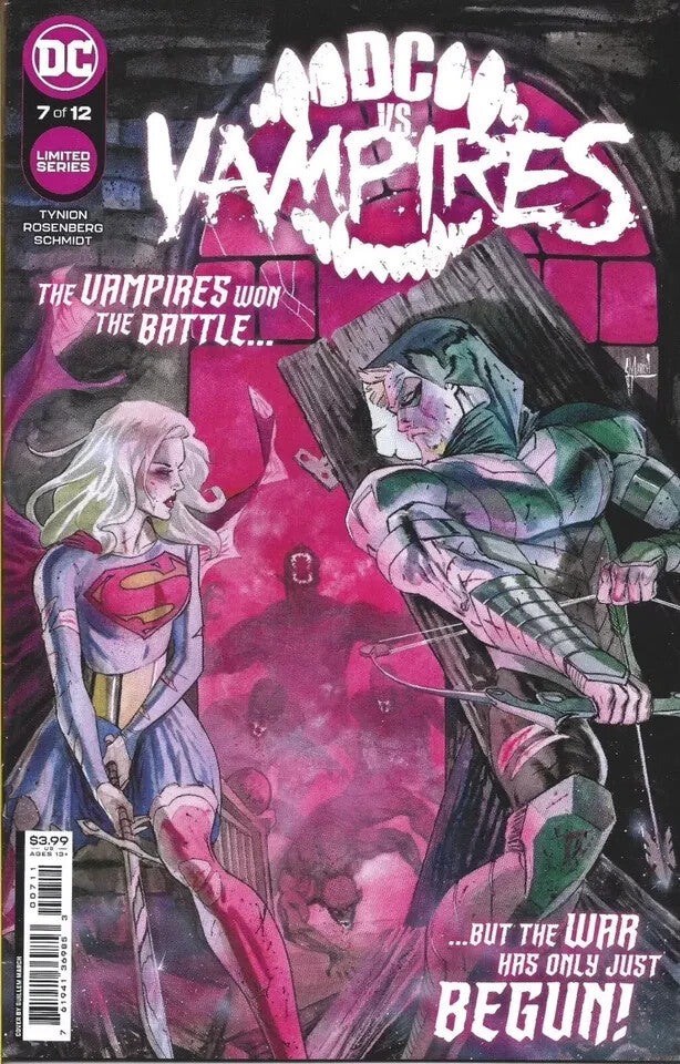 DC VS VAMPIRES #7 MAIN COVER DC COMICS 2021 NM